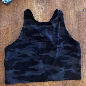 Athleta camo sports bra/top